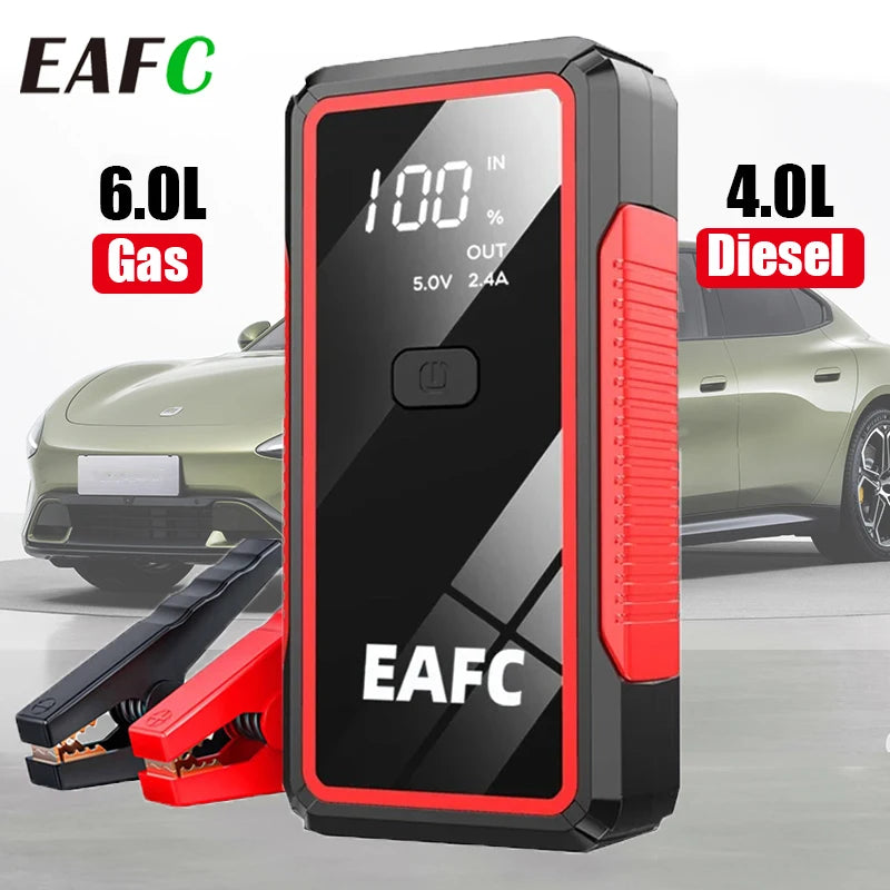 AutoNero ProStart 2000A – Urządzenie Rozruchowe Jump Starter z Powerbankiem & Wyświetlaczem LED