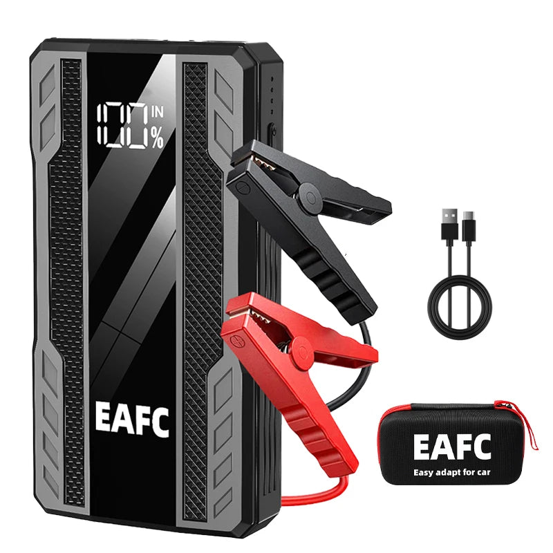 AutoNero ProStart 2000A – Urządzenie Rozruchowe Jump Starter z Powerbankiem & Wyświetlaczem LED
