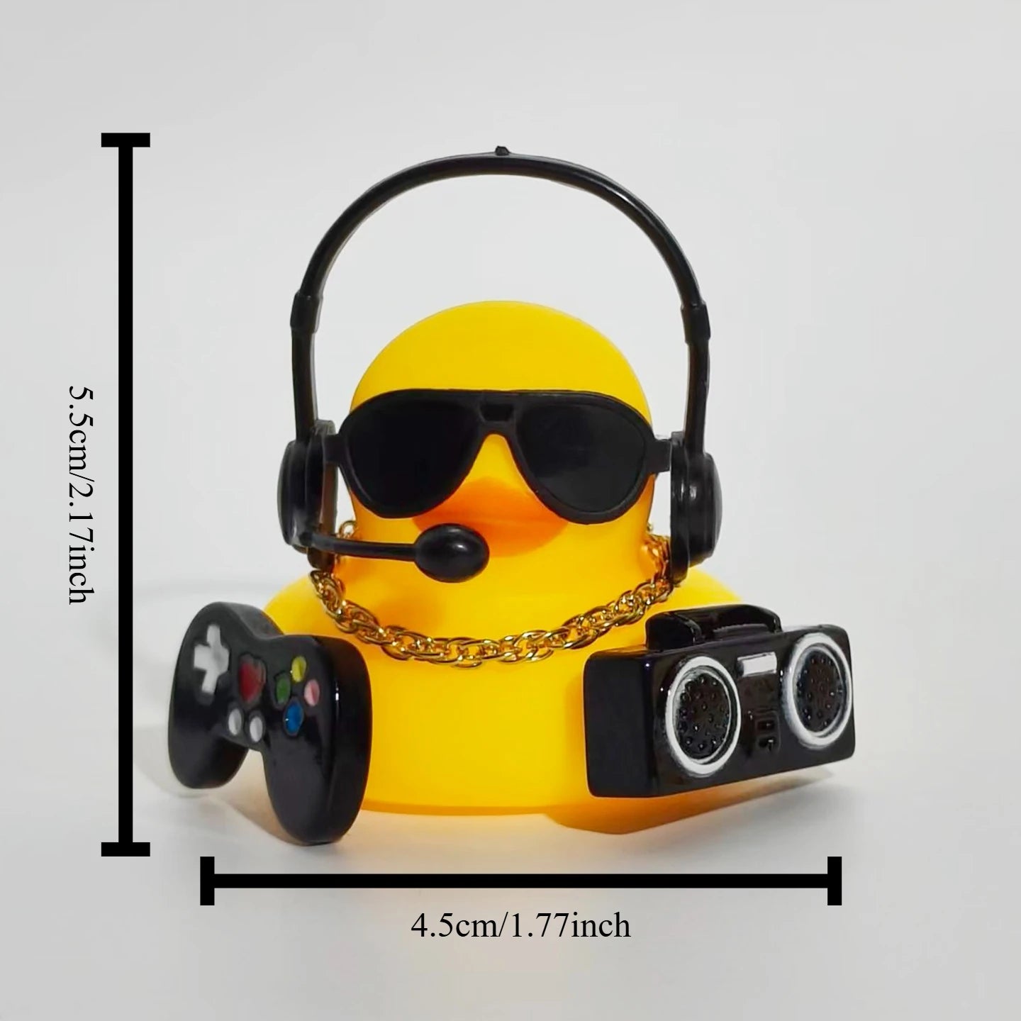 AutoNero DJ Duck – Samochodowa Kaczka Stylizowana (Zestaw DJ)