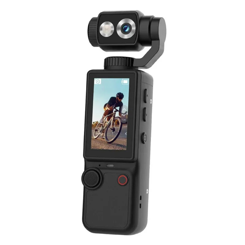 Kompaktowa Kamera Sportowa & Dashcam 4K UltraHD z Obrotowym Obiektywem 180° i WiFi