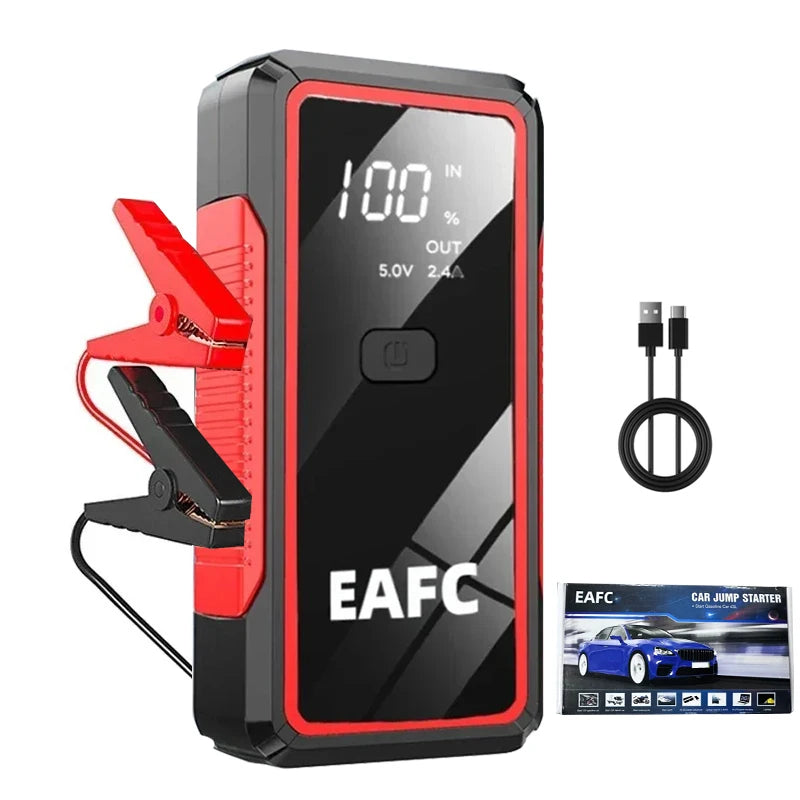 AutoNero ProStart 2000A – Urządzenie Rozruchowe Jump Starter z Powerbankiem & Wyświetlaczem LED