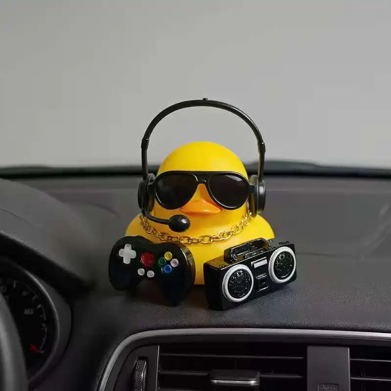 AutoNero DJ Duck – Samochodowa Kaczka Stylizowana (Zestaw DJ)
