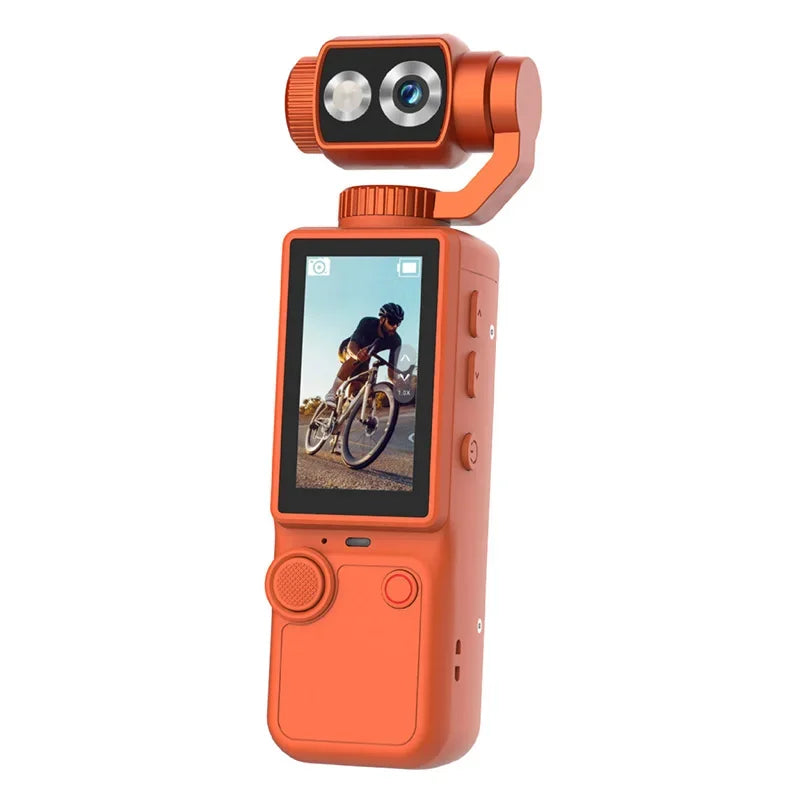 Kompaktowa Kamera Sportowa & Dashcam 4K UltraHD z Obrotowym Obiektywem 180° i WiFi